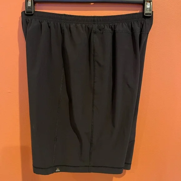 Prana Mens Black Drawstring Athletic Shorts with Side Pocket Size XL - Picture 5 of 9